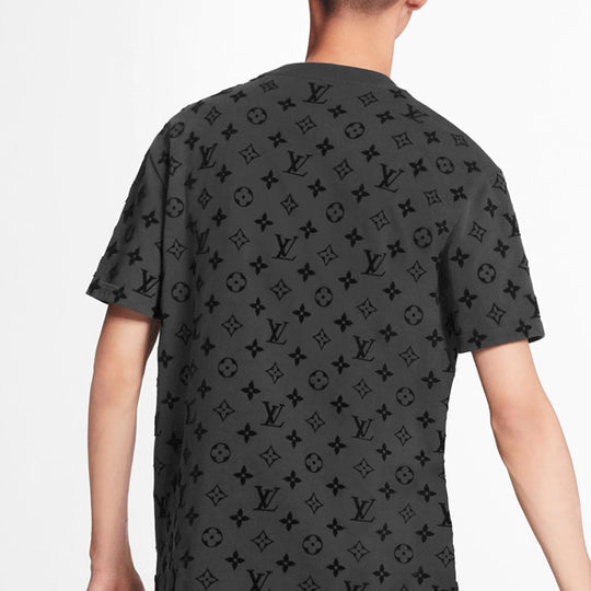 Louis Vuitton Black Monogram Pocket T-Shirt
