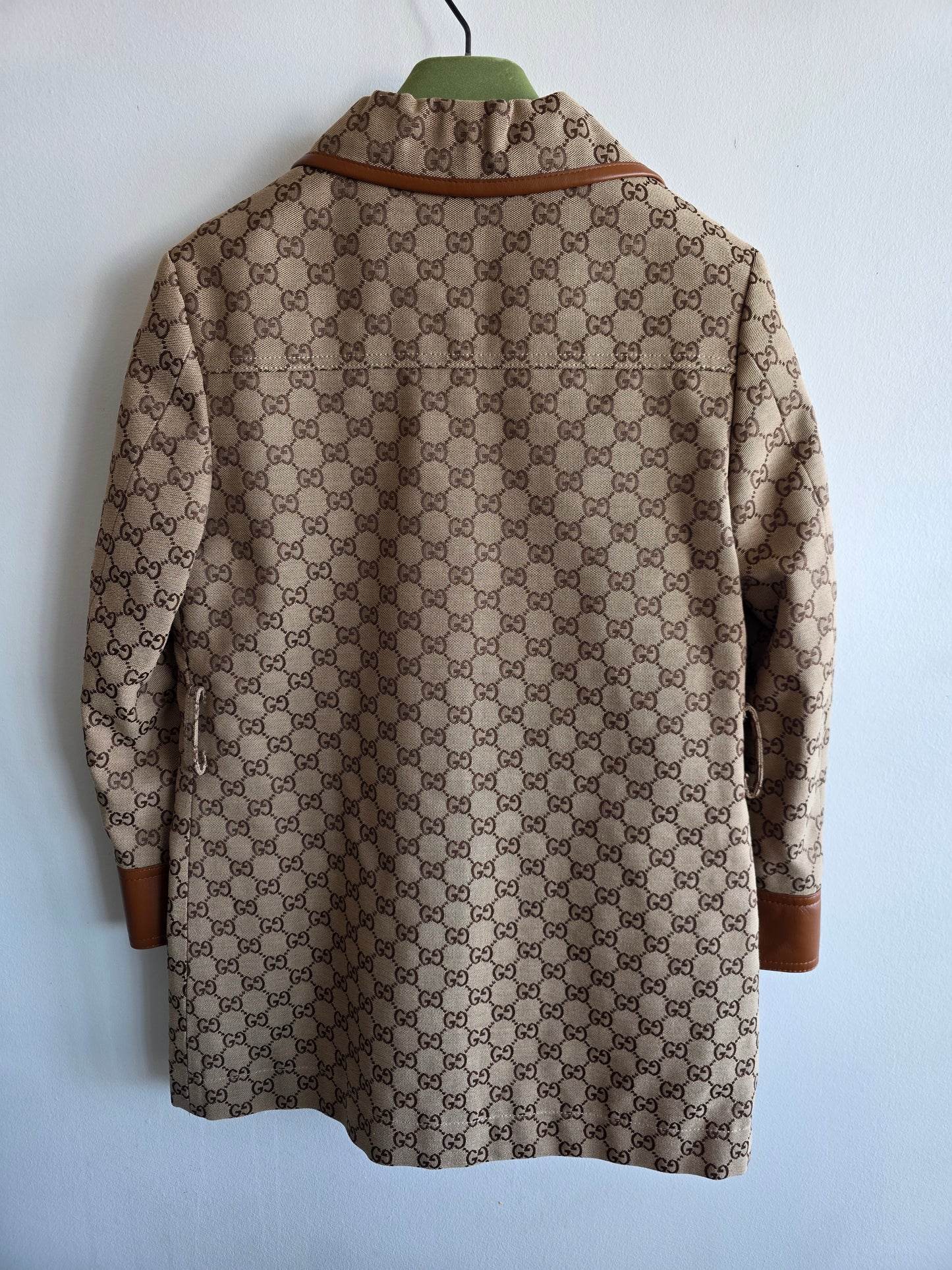 Gucci Horsebit Web Belt GG Canvas Jacket