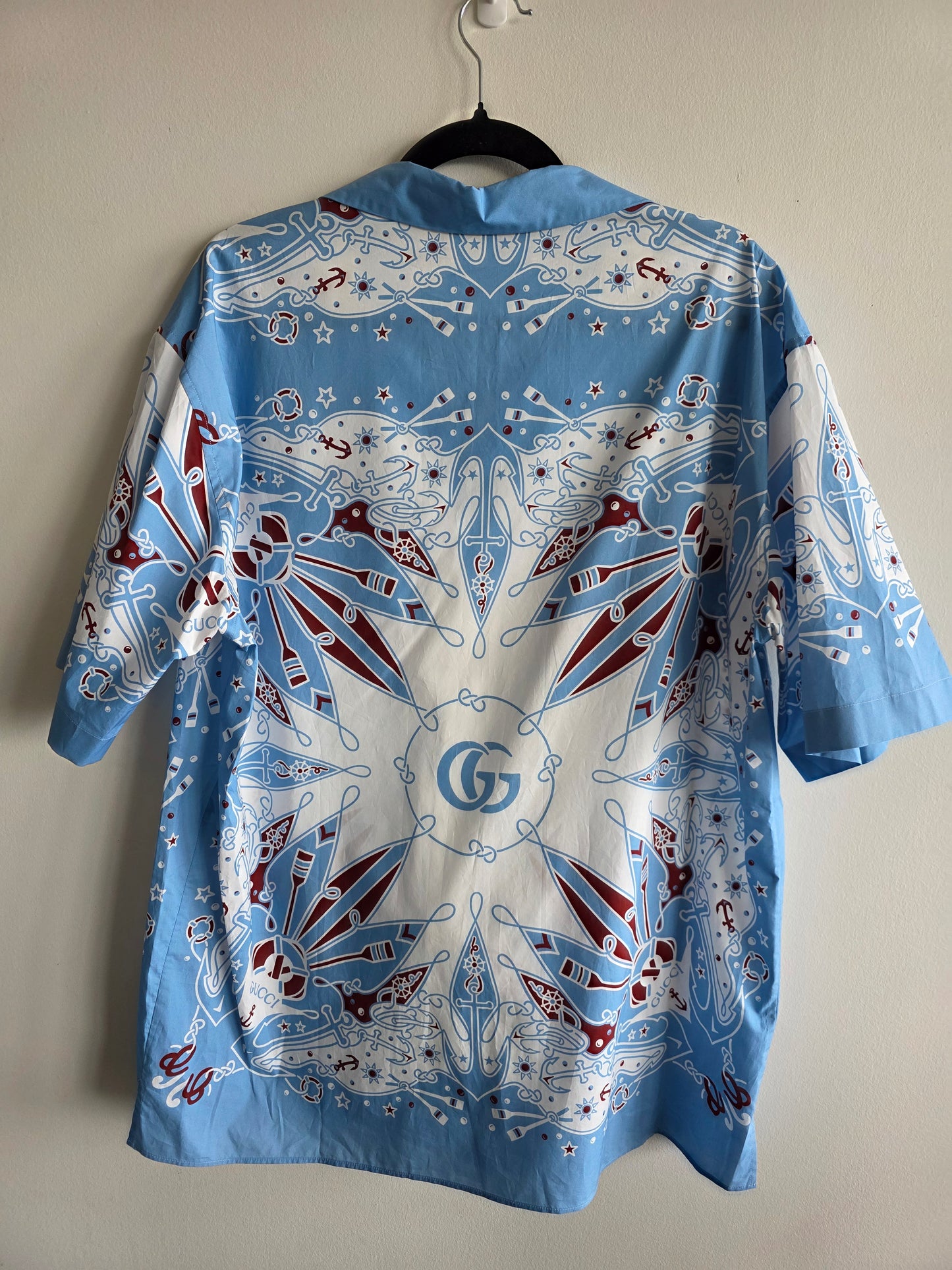 Bandana Cotton Bowling Shirt