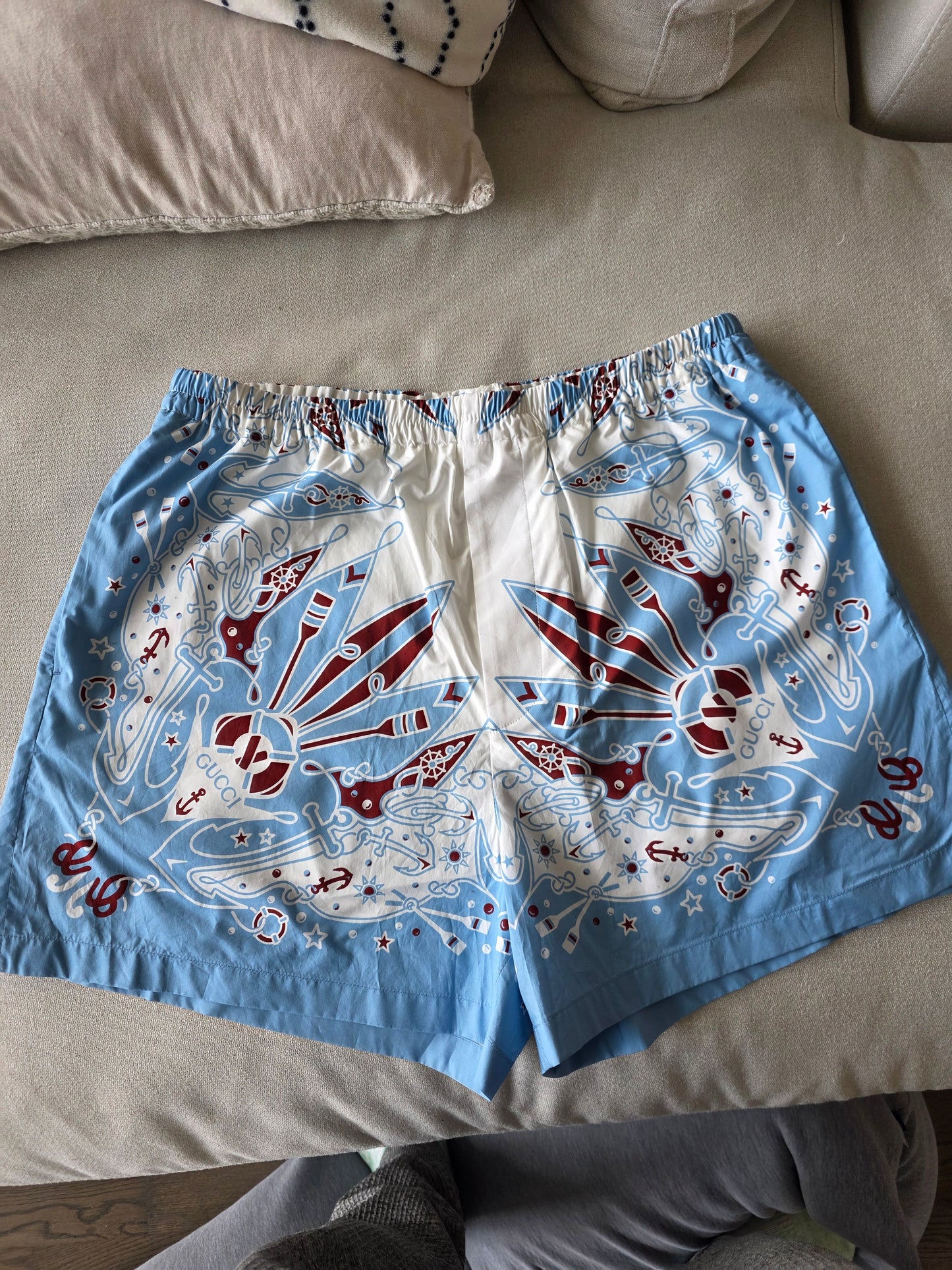 GUCCI Bandana Print Shorts