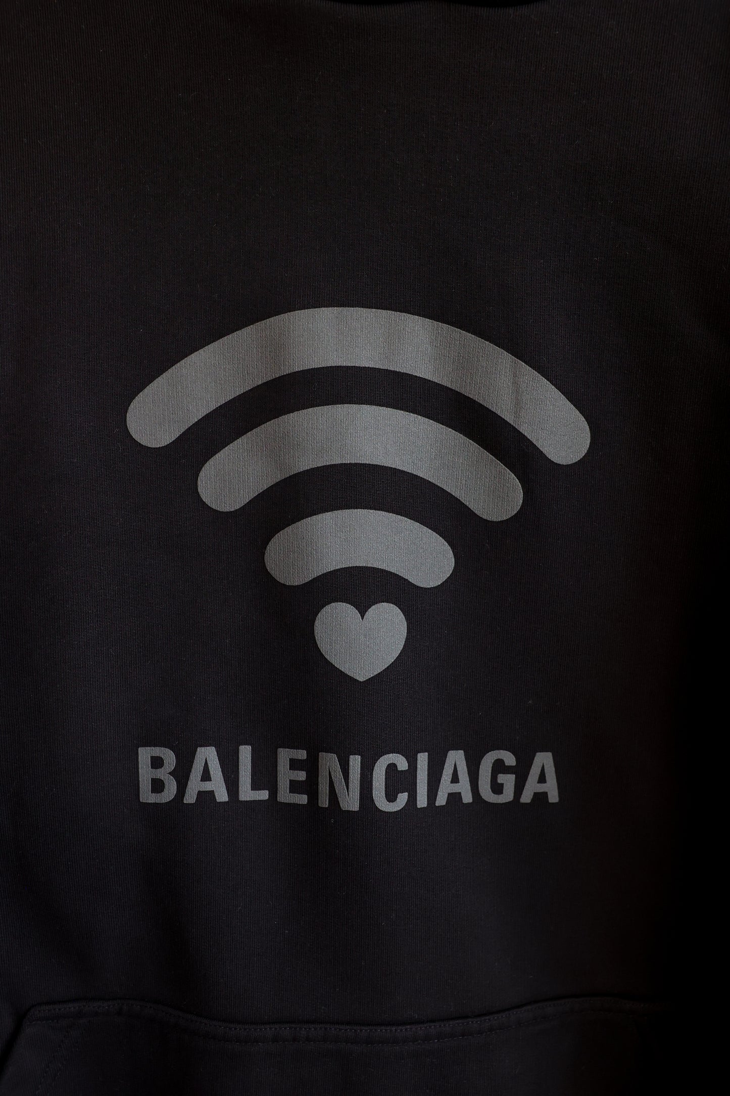 Balenciaga 520 Love Molleton Hoodie