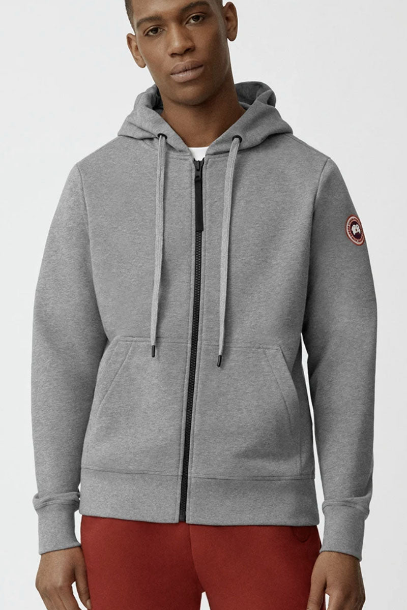 Huron Full Zip Hoodie Grey