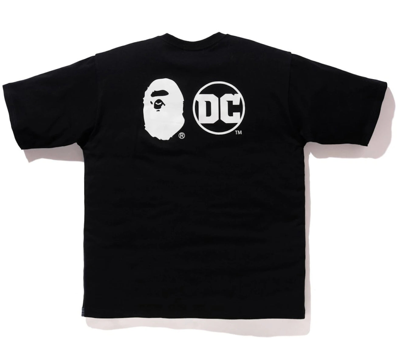 BAPE X DC Superman Relaxed Tee Black