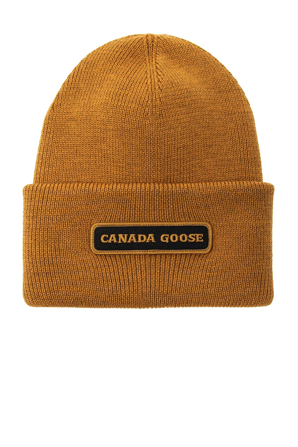 Canada Goose Emblem Rib Toque Gold