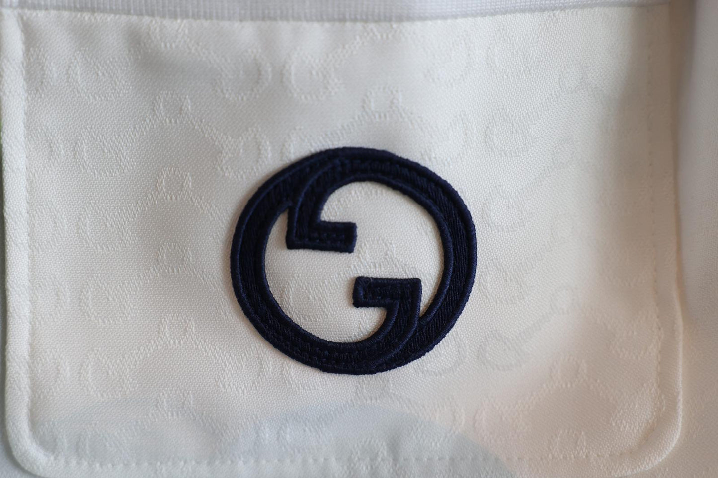 Gucci Horsebit Jacquard Striped Varsity Jacket