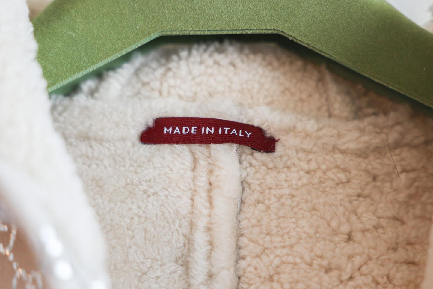 Gucci Shearling Hooded Bomber Jacket