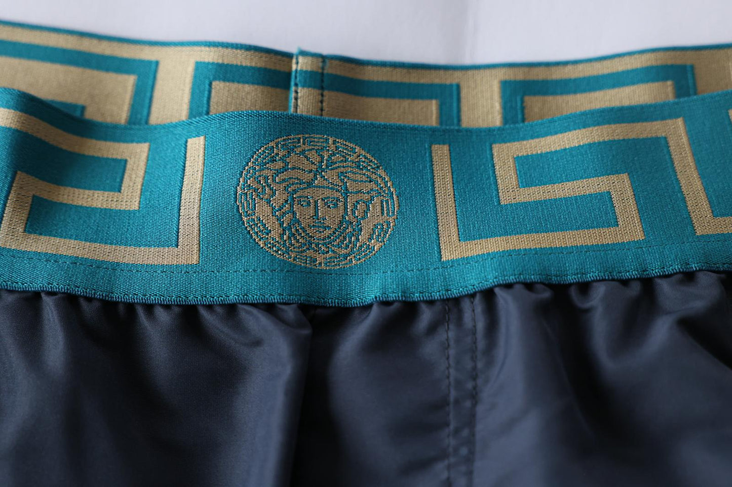 VERSACE Swim Shorts/trunks Greca Border