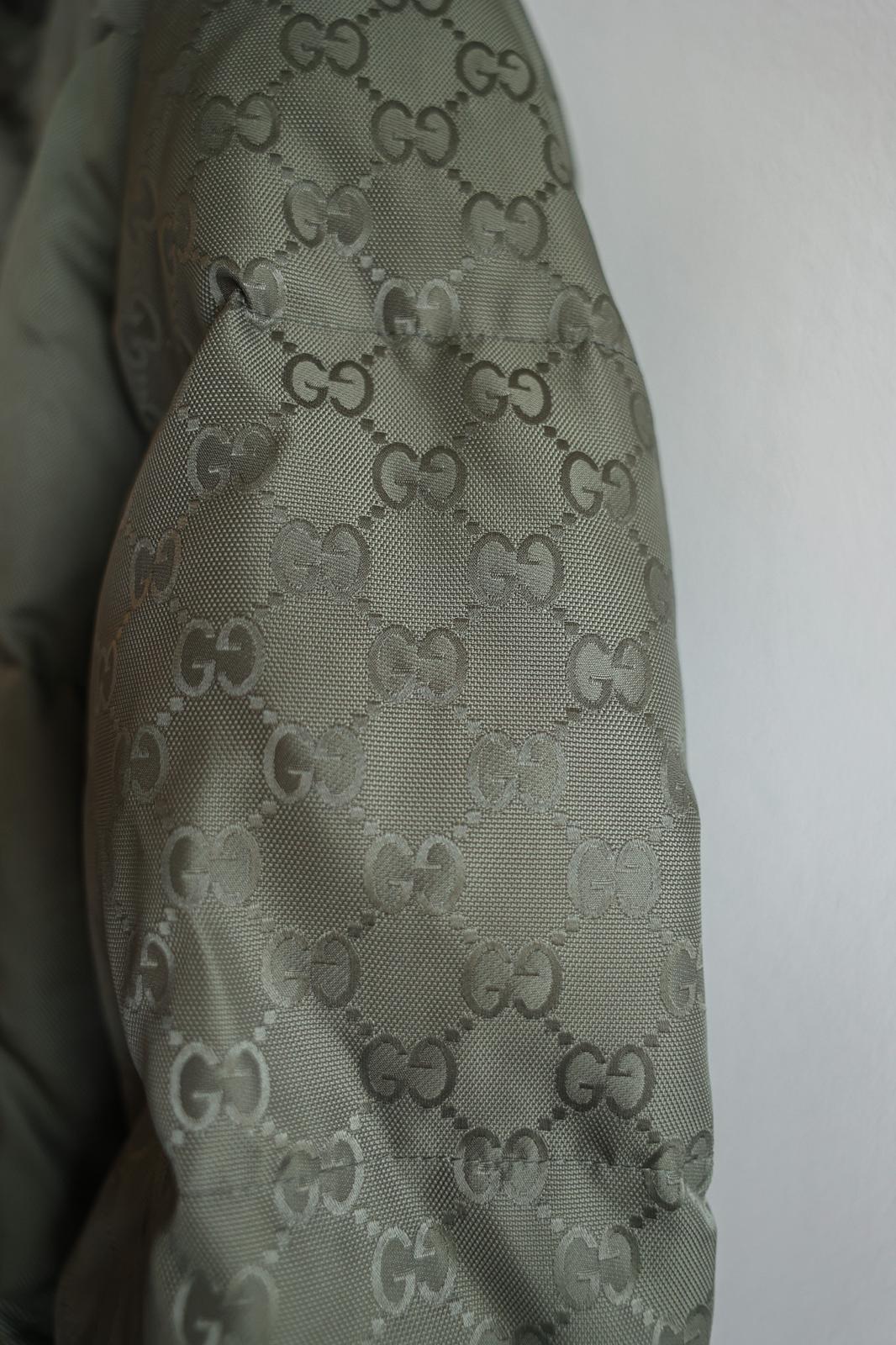 Gucci Canvas Puffer Jacket