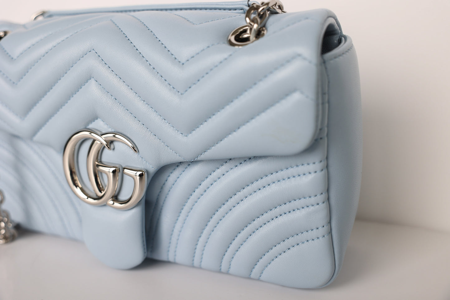 Gucci Marmont Bag Medium Blue