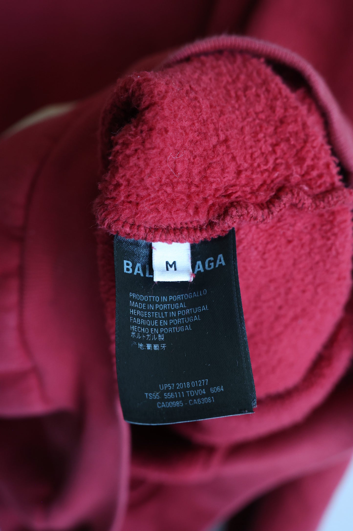 Balenciaga Oversized BB Crest Logo Hoodie
