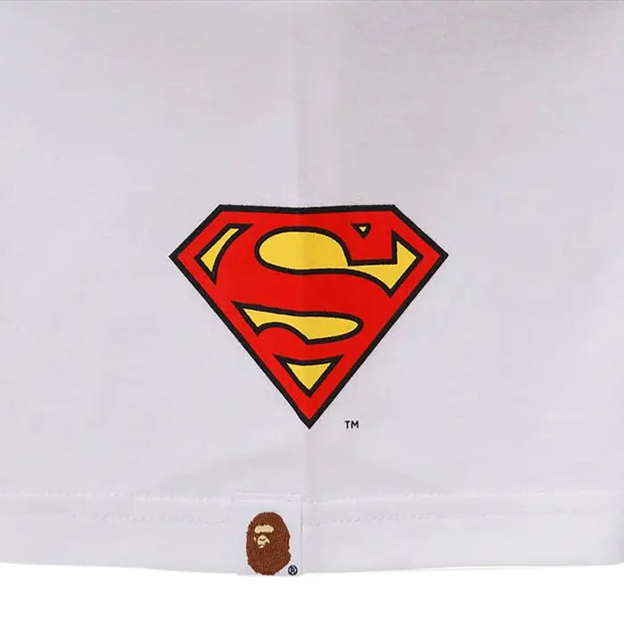 BAPE x DC Tee 'White/Red'