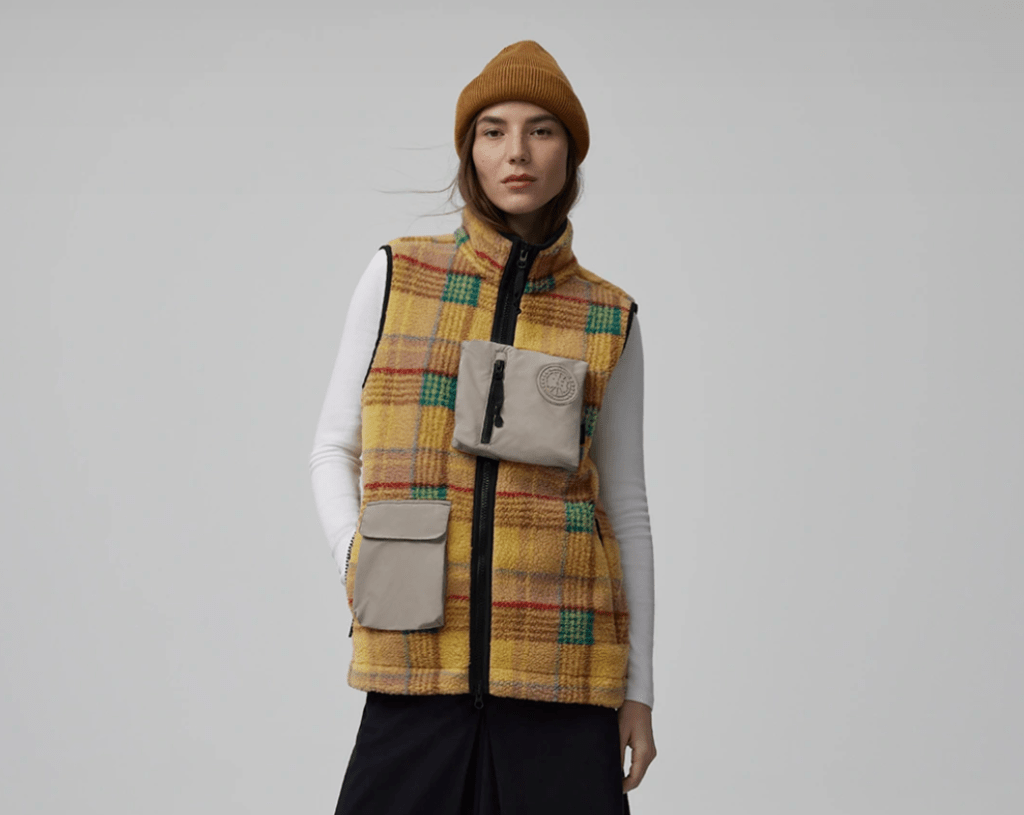 Canada Goose x NBA x Union Legion Vest Yellow