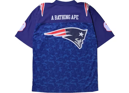 BAPE Mitchell & Ness x NFL New England Patriots Jersey
