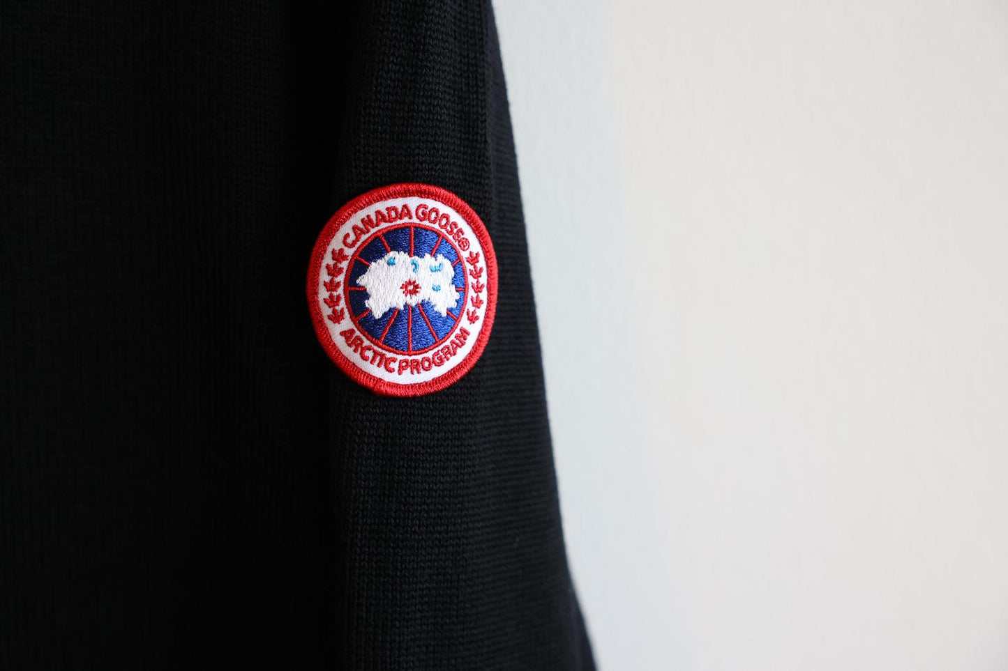 Canada Goose Fairhaven 1/4 Zip Sweater Black