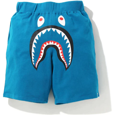 Bape Shark Shorts Blue