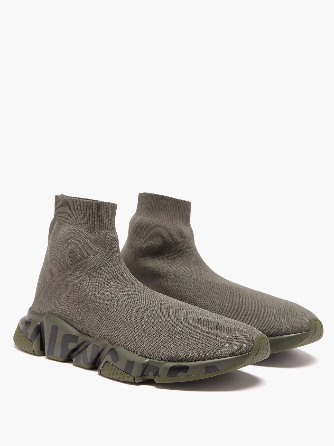 Balenciaga Speed Graffiti Green