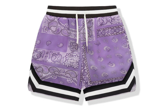 BAPE Black Silk Shorts