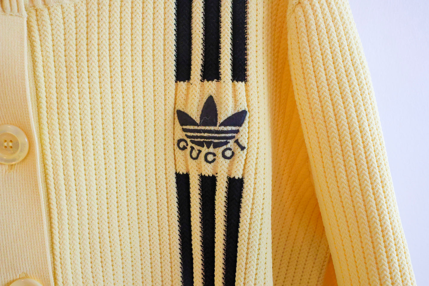 Gucci x Adidas Cropped Cardigan