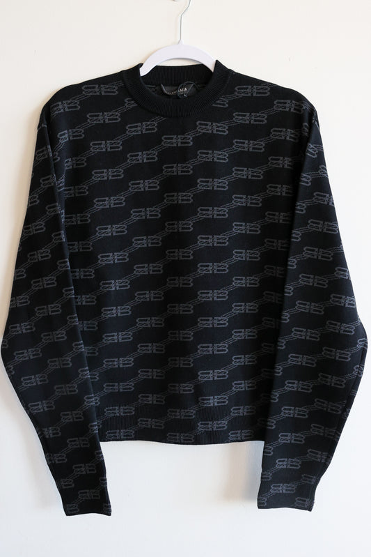 Balenciaga BB Monogram Crewneck