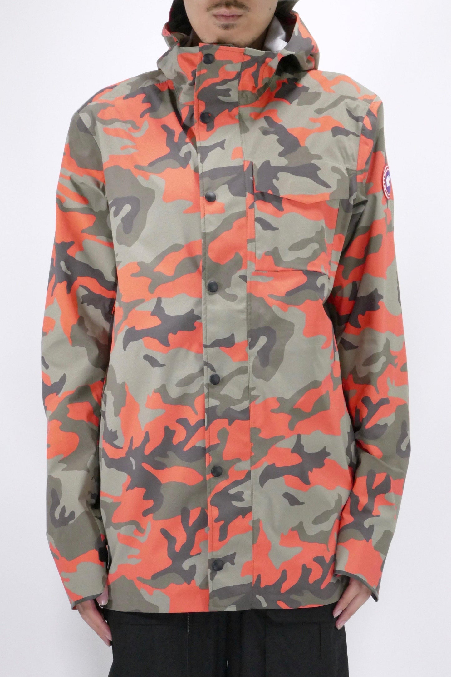 Canada Goose Nanaimo Rain Jacket Fire Bud Camo