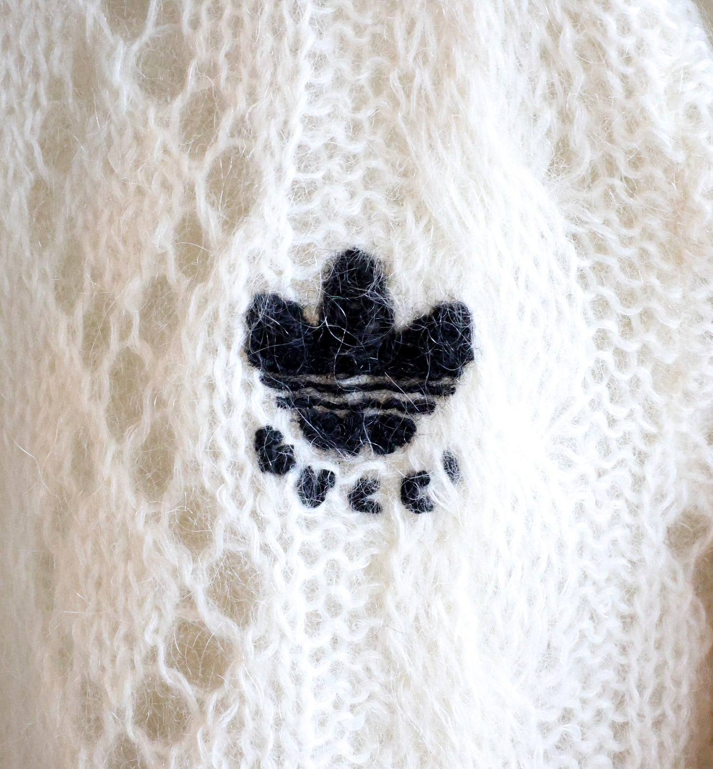 Gucci x Adidas Mohair Cardigan