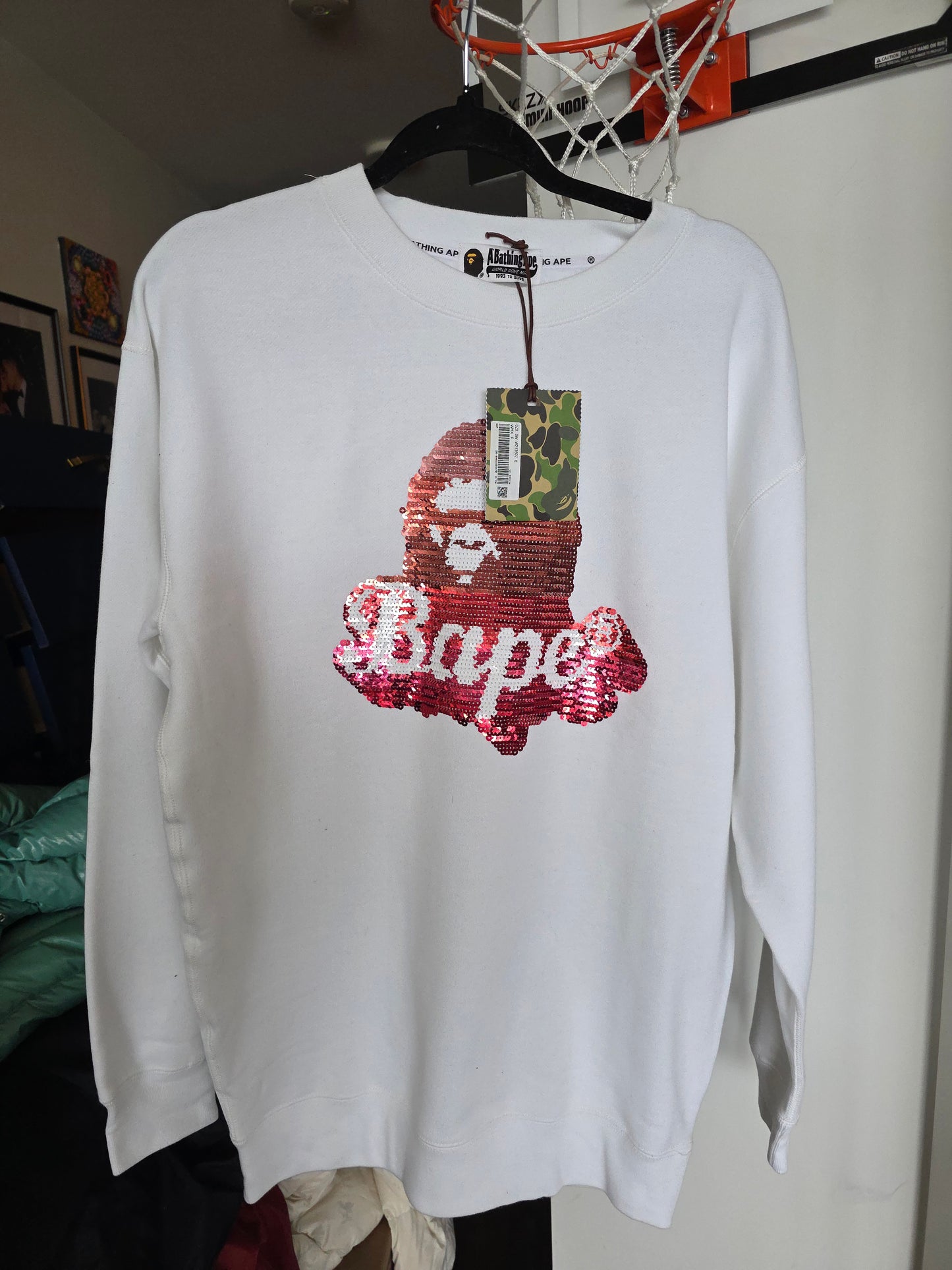 BAPE Sequin Crewneck