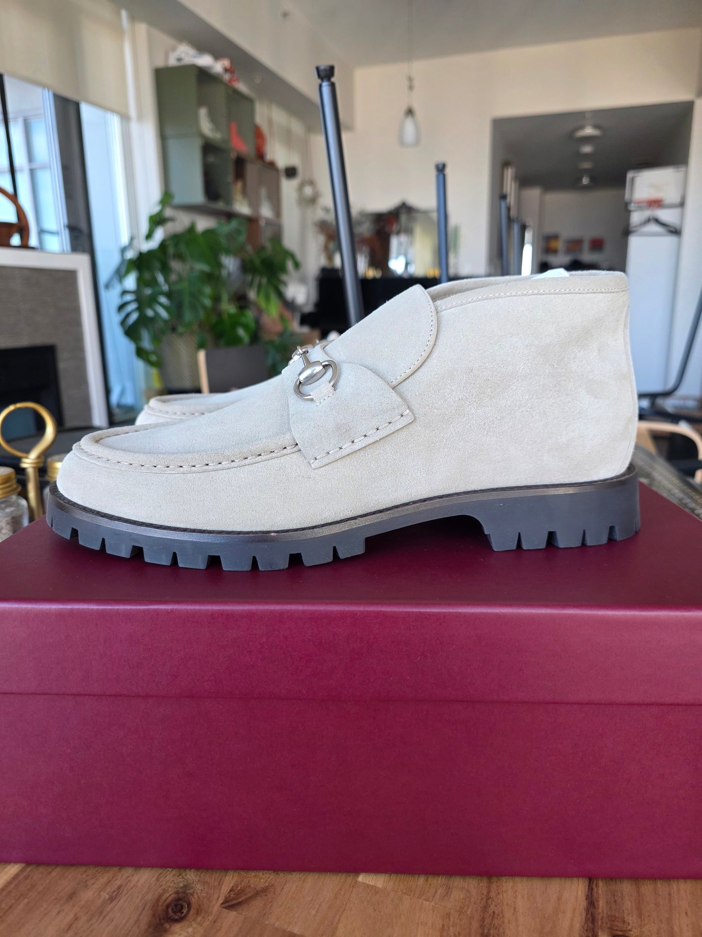Gucci Horsebit Ankle Boots