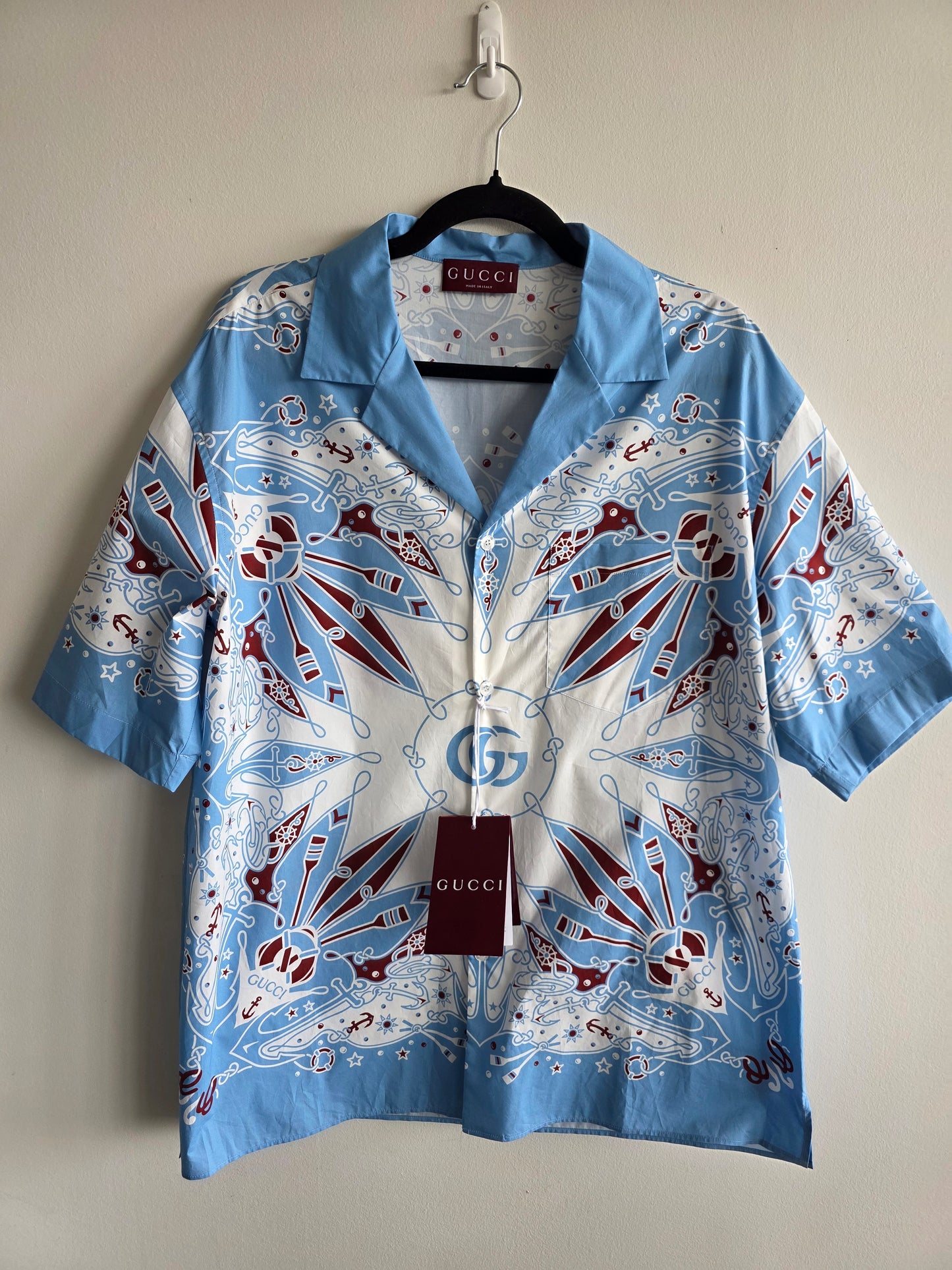 Bandana Cotton Bowling Shirt