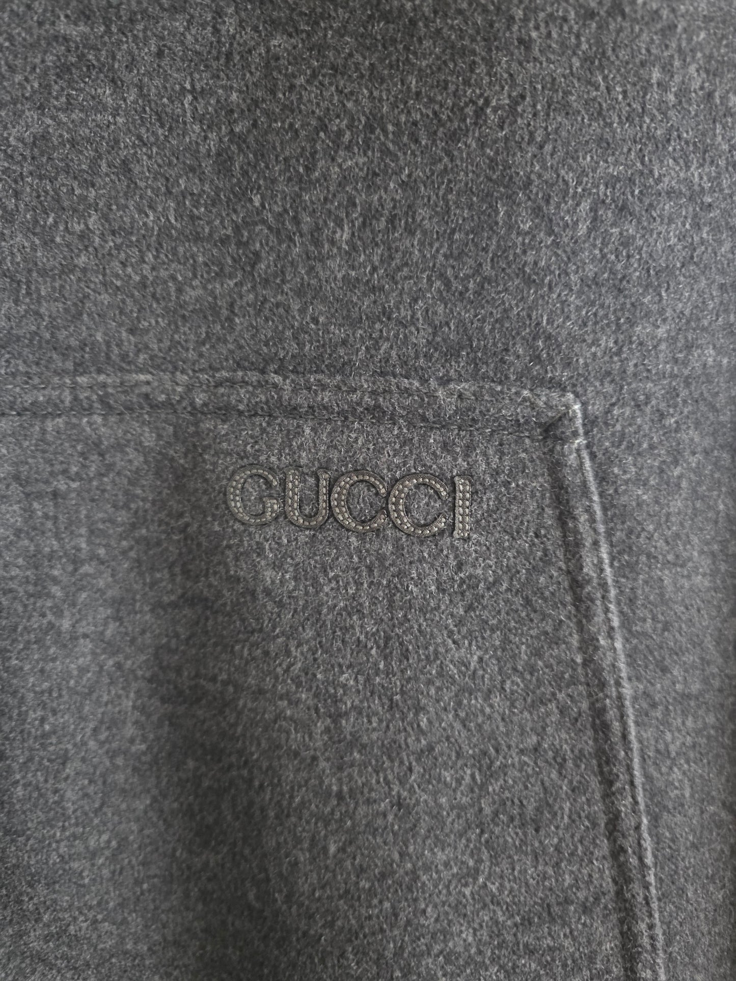 Gucci Wool Monogram Zip Up