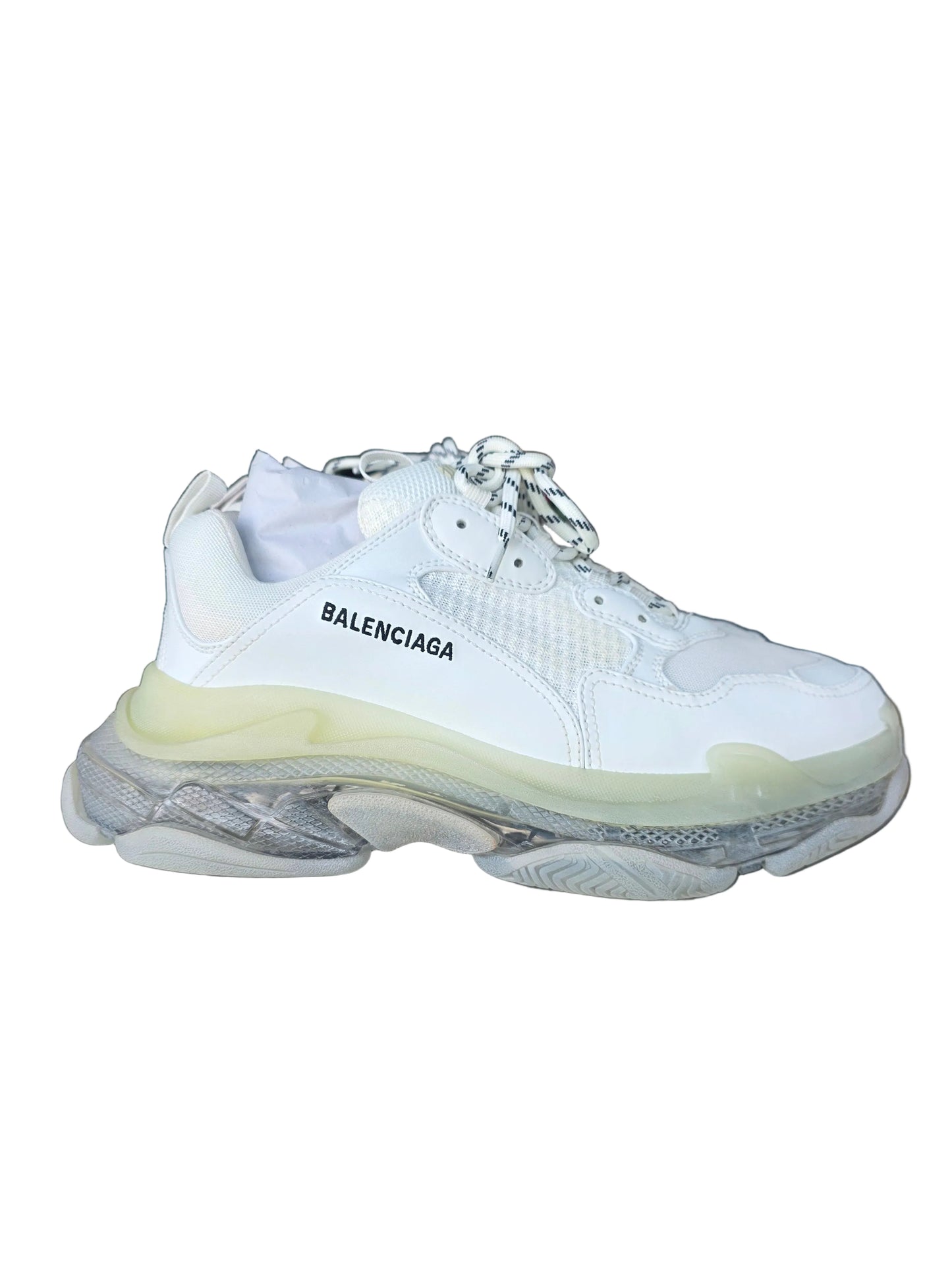 Balenciaga Triple S White Clear