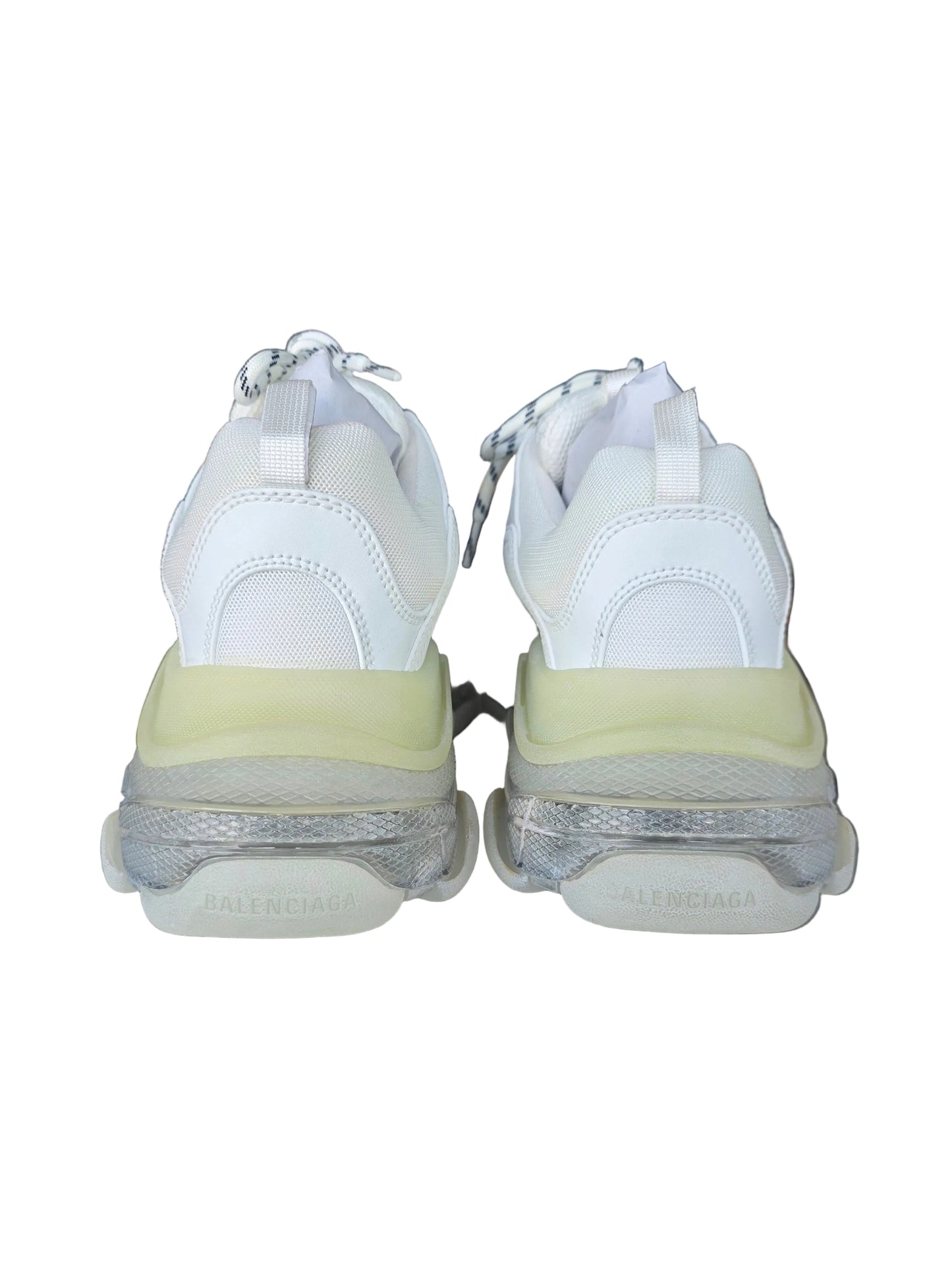 Balenciaga Triple S White Clear