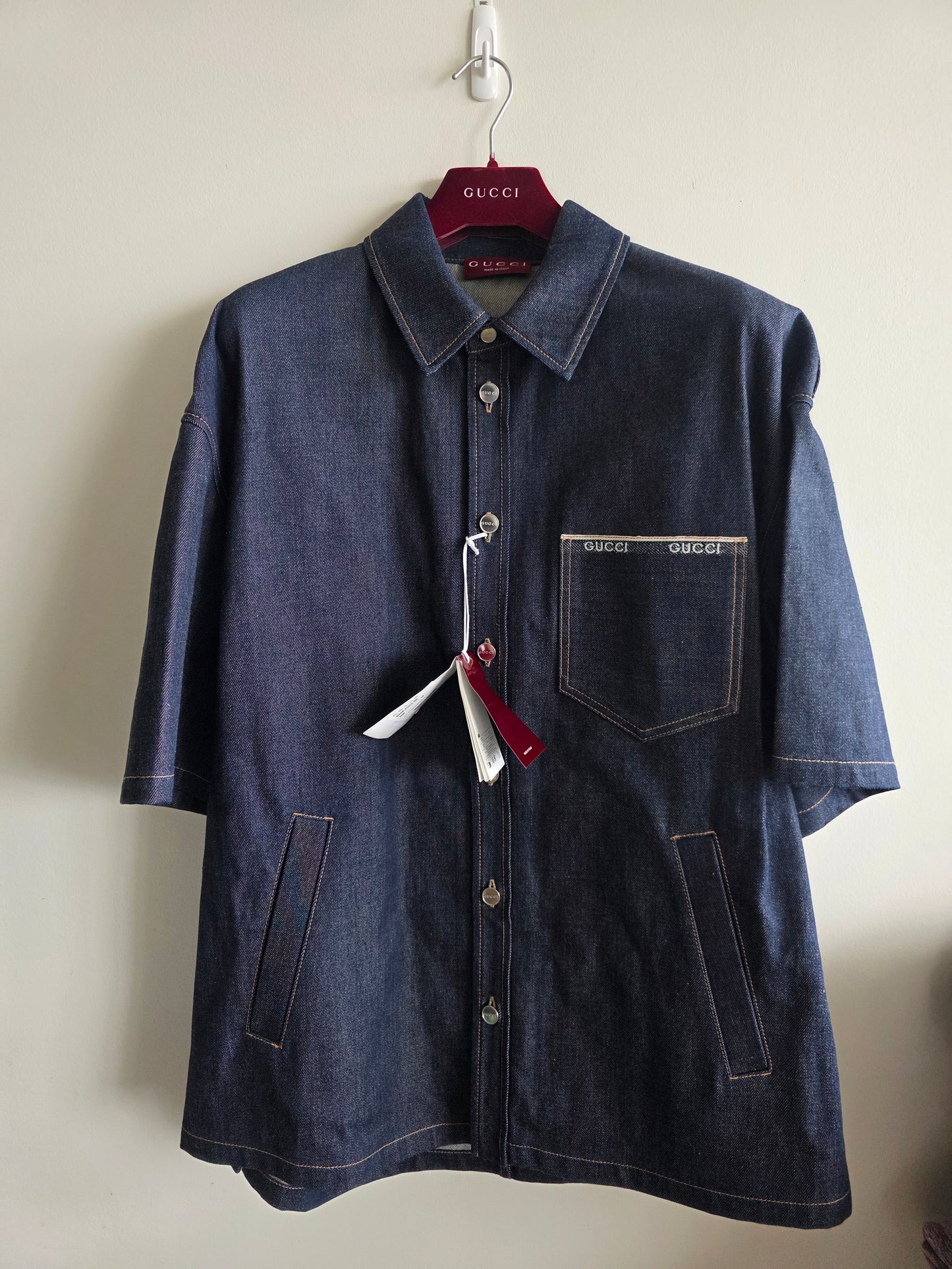 Gucci Denim Slevedge Shirt