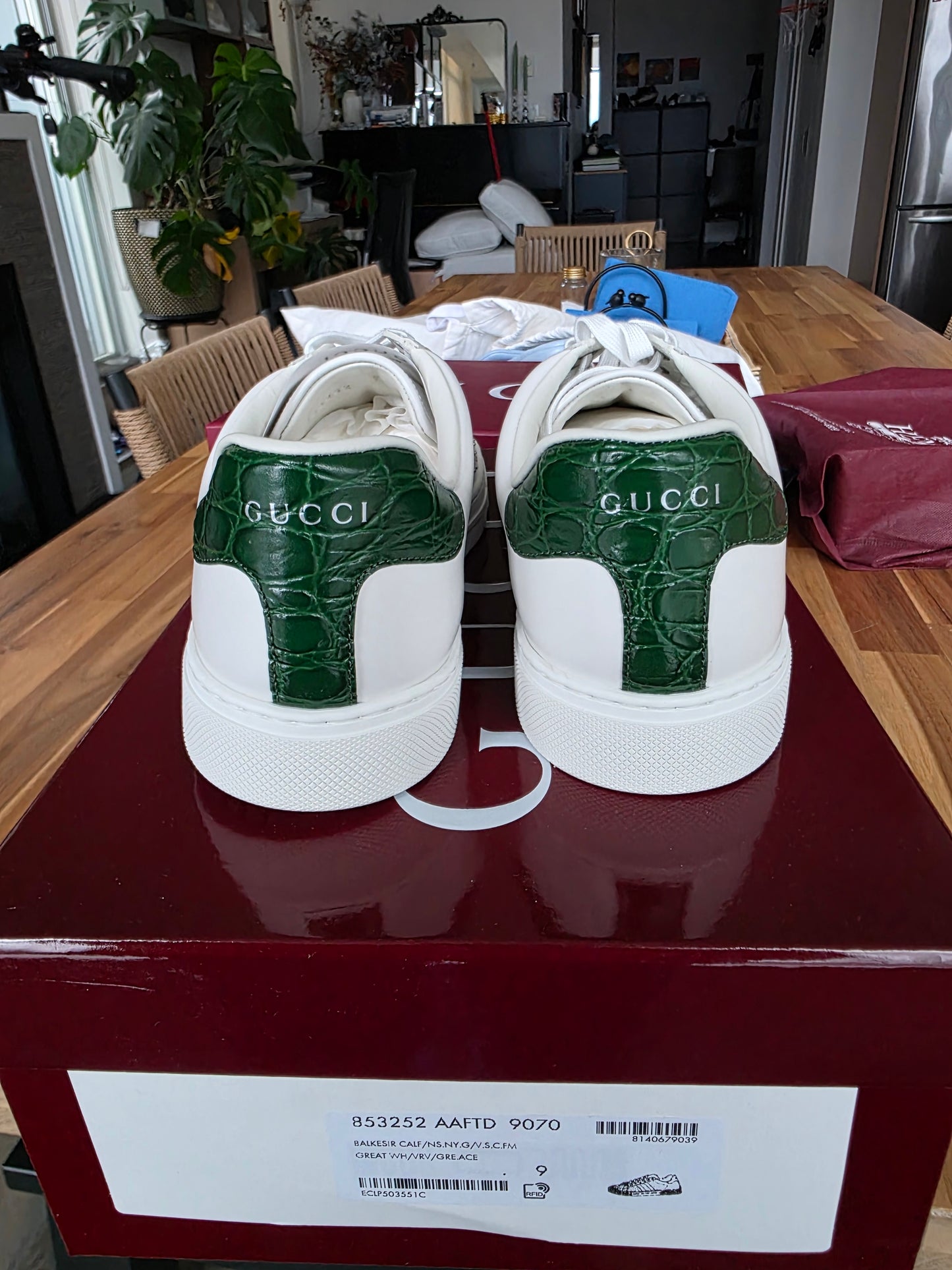 Gucci Aces Studded Sneakers