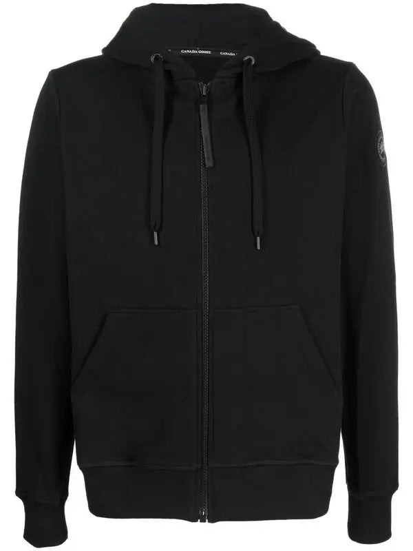 Huron Full Zip Hoodie Black