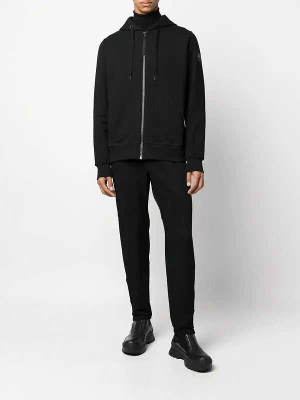 Huron Full Zip Hoodie Black