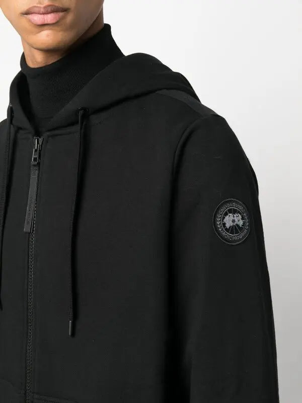 Huron Full Zip Hoodie Black