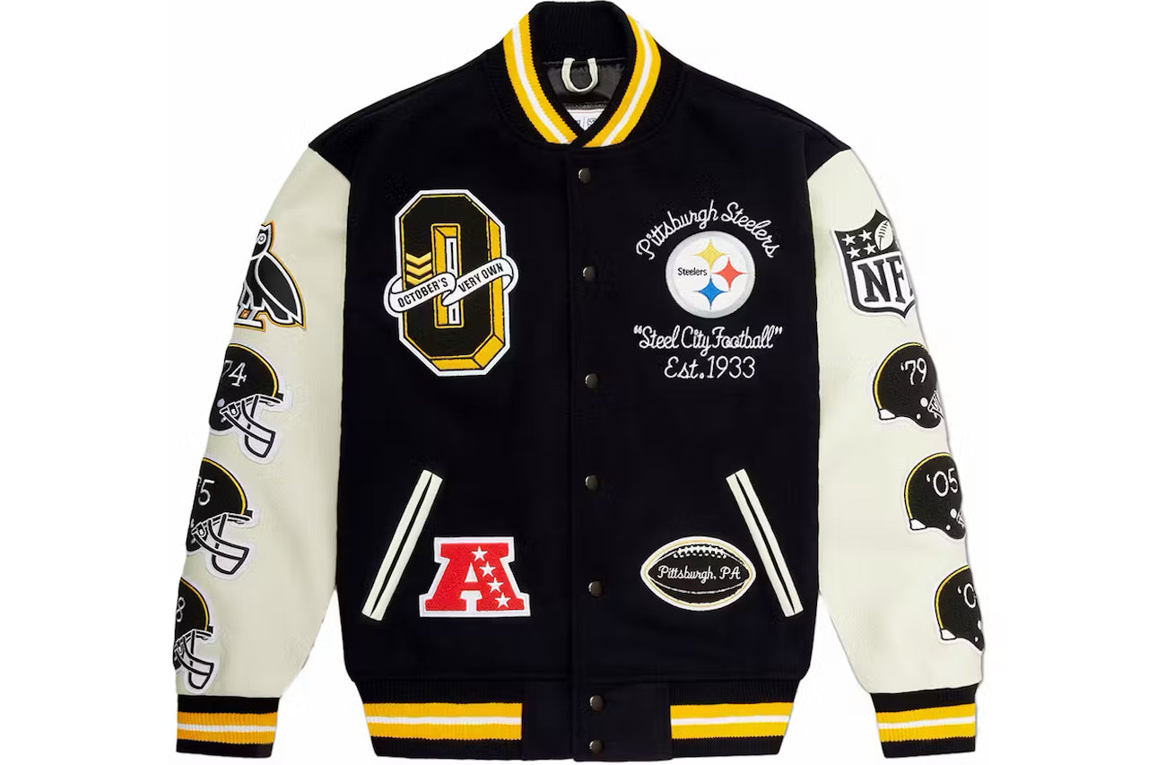 OVO Varsity Jacket Steelers