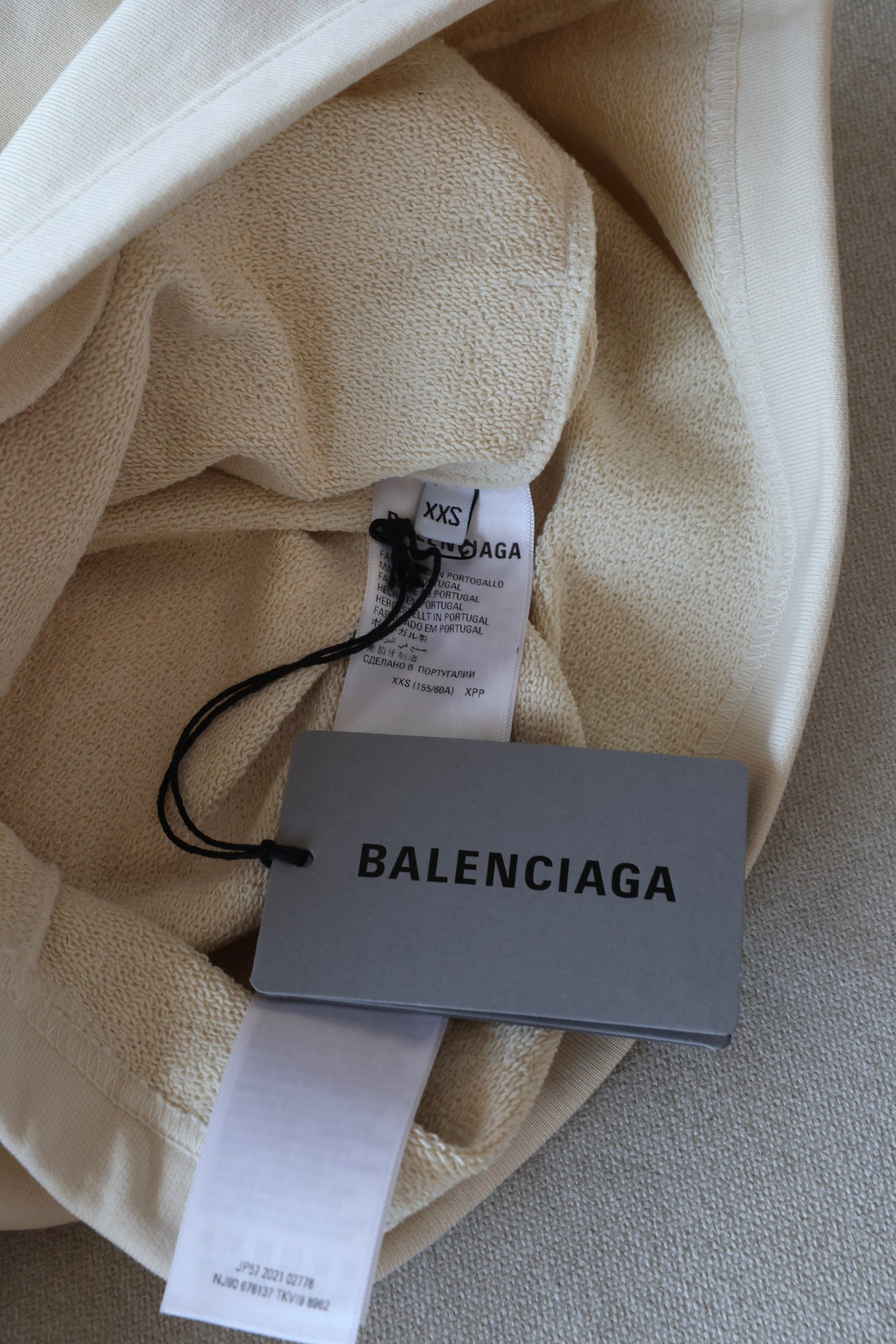 Balenciaga Hand Drawn BB Velcro Baseball Cap