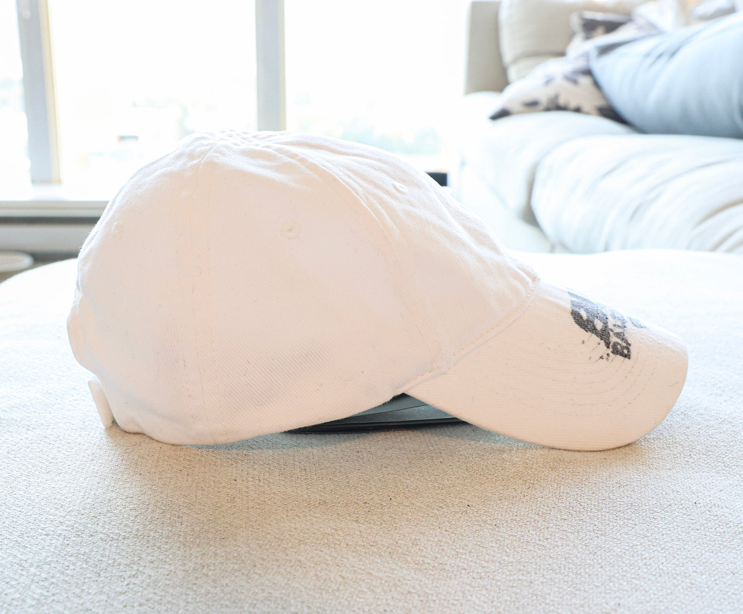 Balenciaga Hand Drawn BB Velcro Baseball Cap