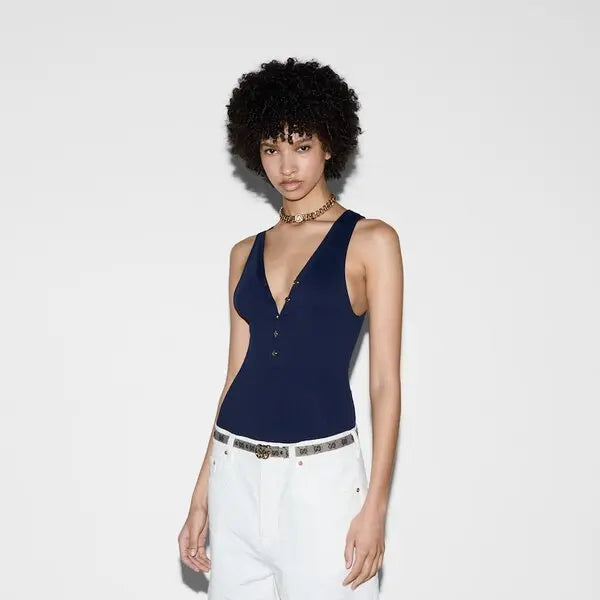 Gucci Sparkling Jersey Swimsuit
