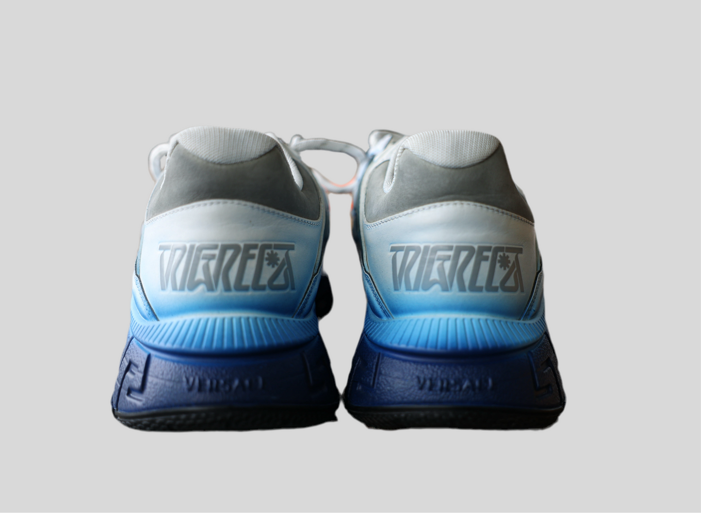 Versace Trigreca Low-Top Sneakers Blue