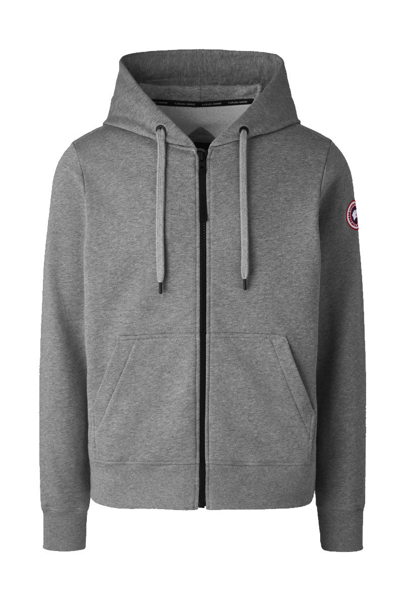 Huron Full Zip Hoodie Grey