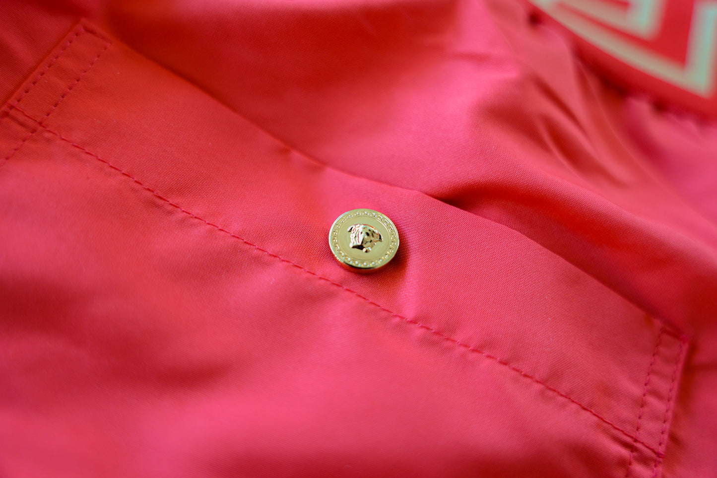 Versace Swim Shorts Red