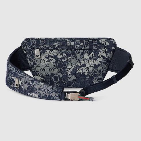 Gucci Denim Large Belt Bag