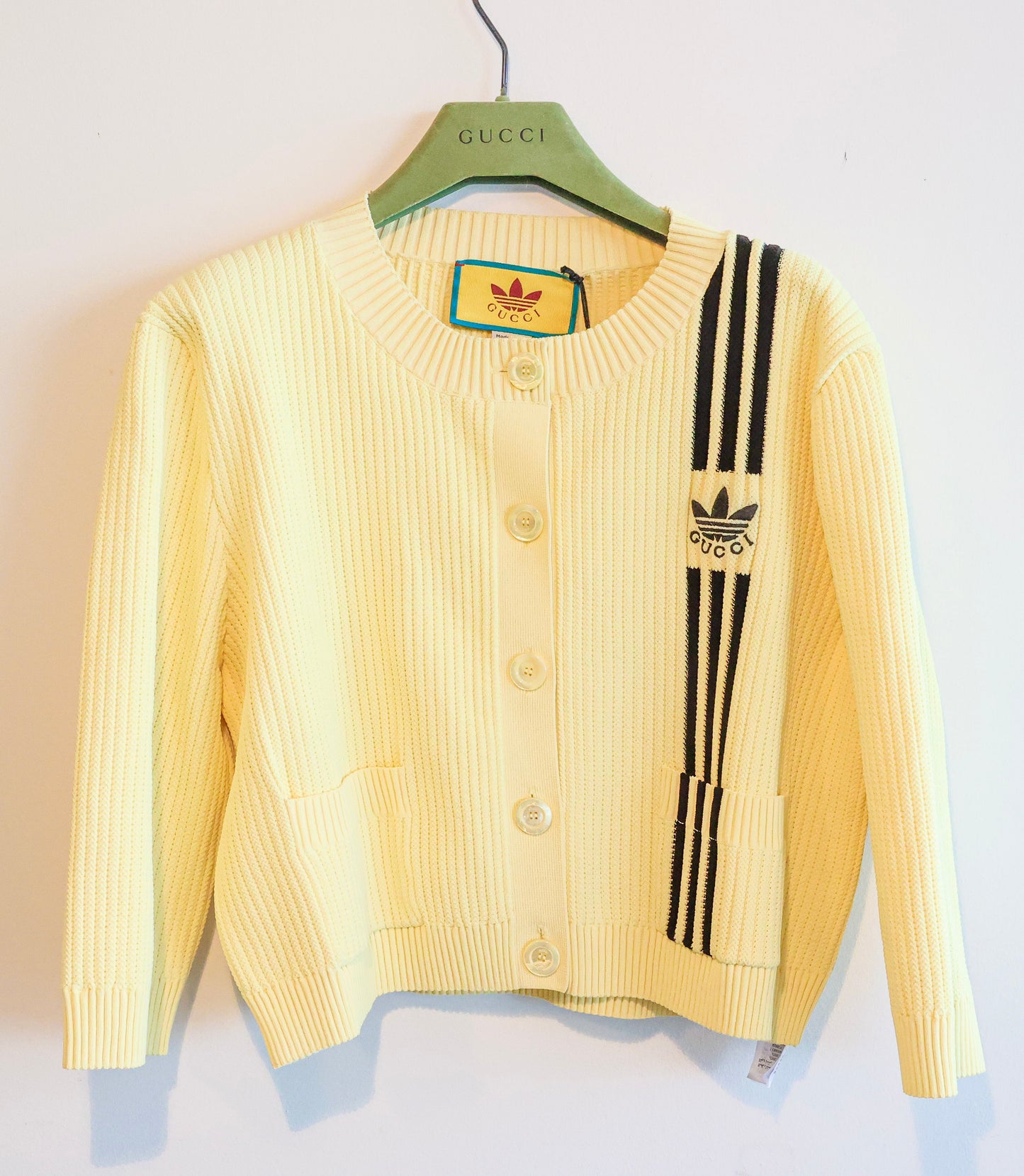 Gucci x Adidas Cropped Cardigan