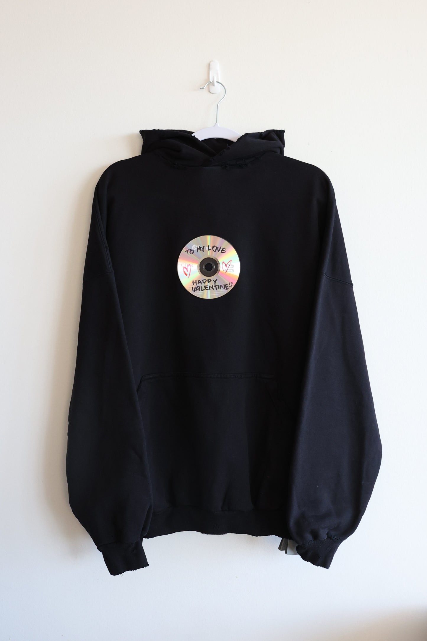 Balenciaga Valentine To My Love CD Hoodie