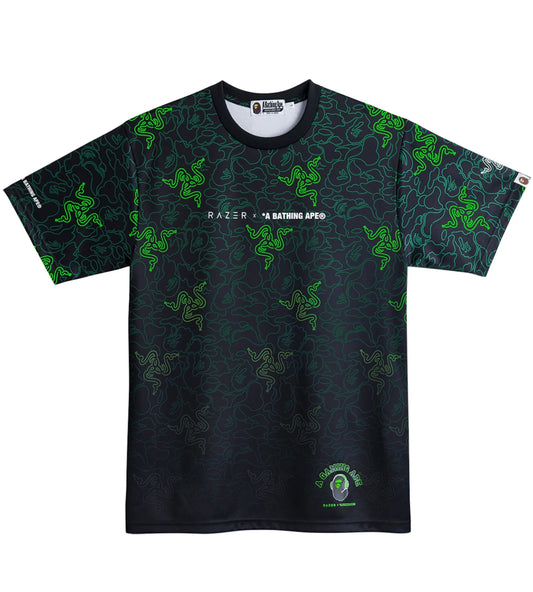 Bape X RAZER Neon Camo Team Tee