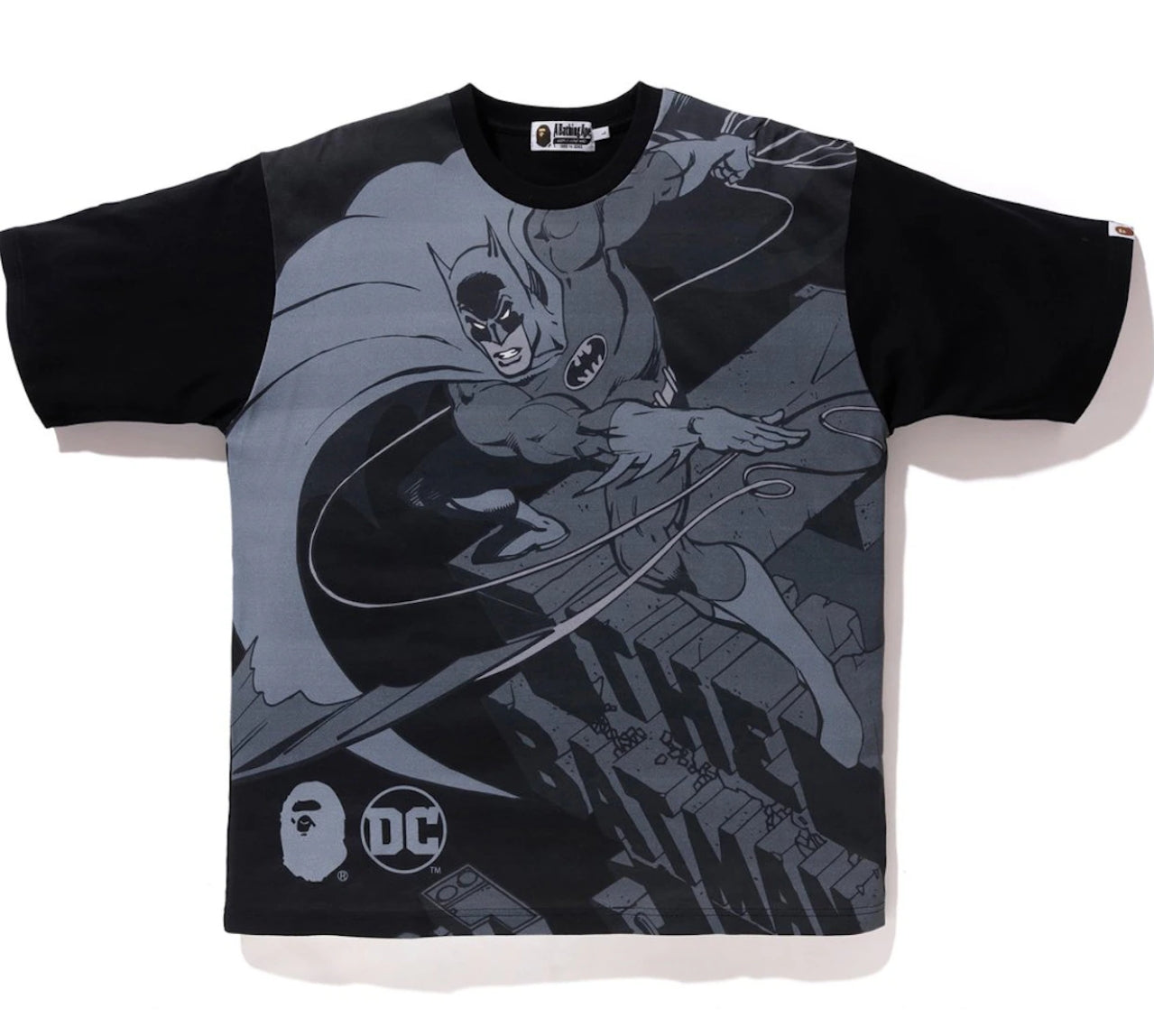 BAPE X DC Batman Relaxed Tee Black