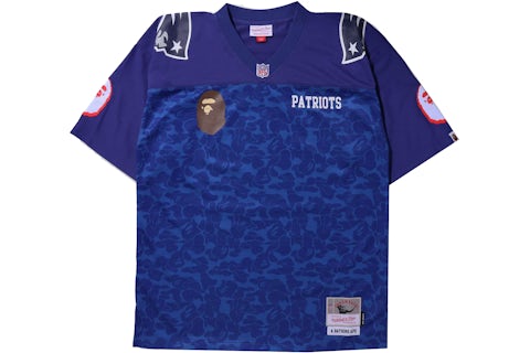 BAPE Mitchell & Ness x NFL New England Patriots Jersey