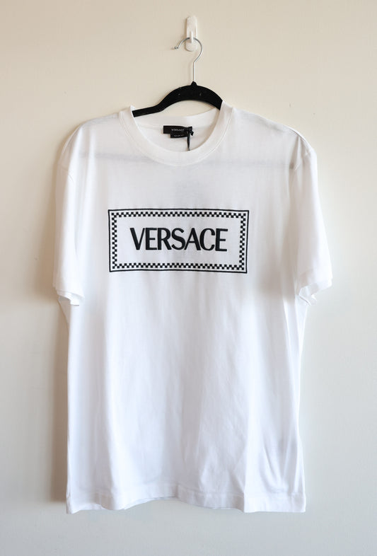 Versace Embroidered Logo Shirt